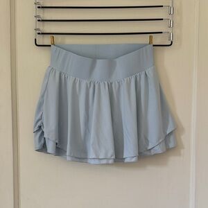 Light Blue Flowy Swim Skort Size Small
